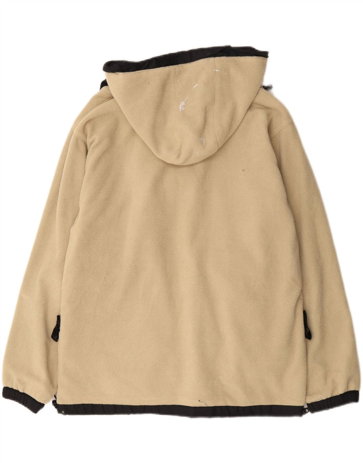Kappa Vendbar jakke med hætte til mænd UK 36 Small Navy Blue