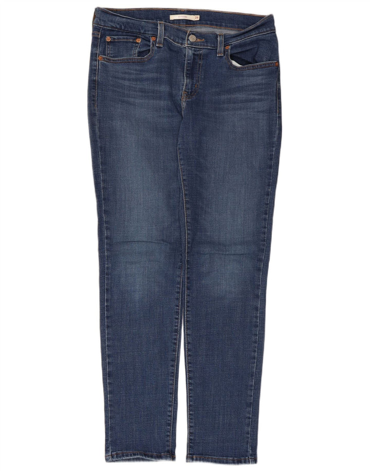 Levi's Womens Boyfriend Slim Jeans W28 L30 Blå Bomuld