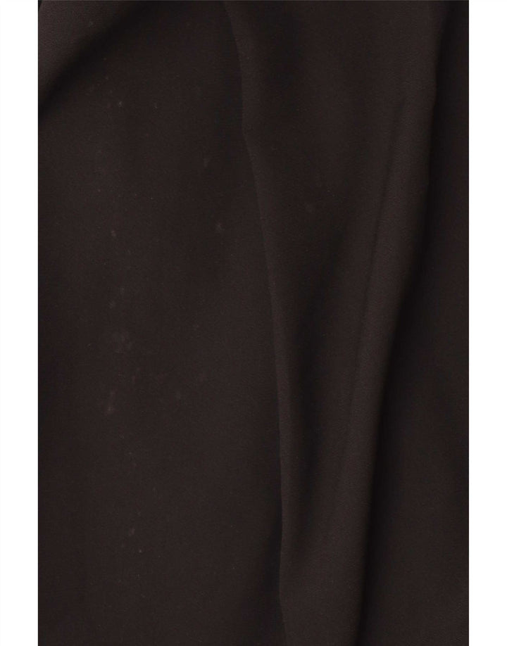 Marks & Spencer Wrap-nederdel til kvinder UK 12 Medium W28 Sort polyester