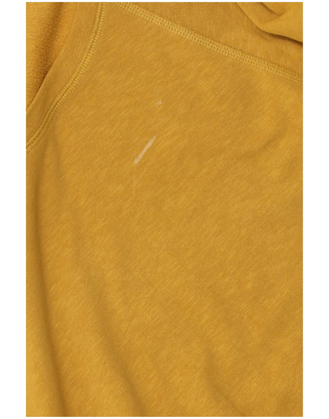 Woolrich Dame Oversized Top Langærmet UK 10 Lille Gul Bomuld