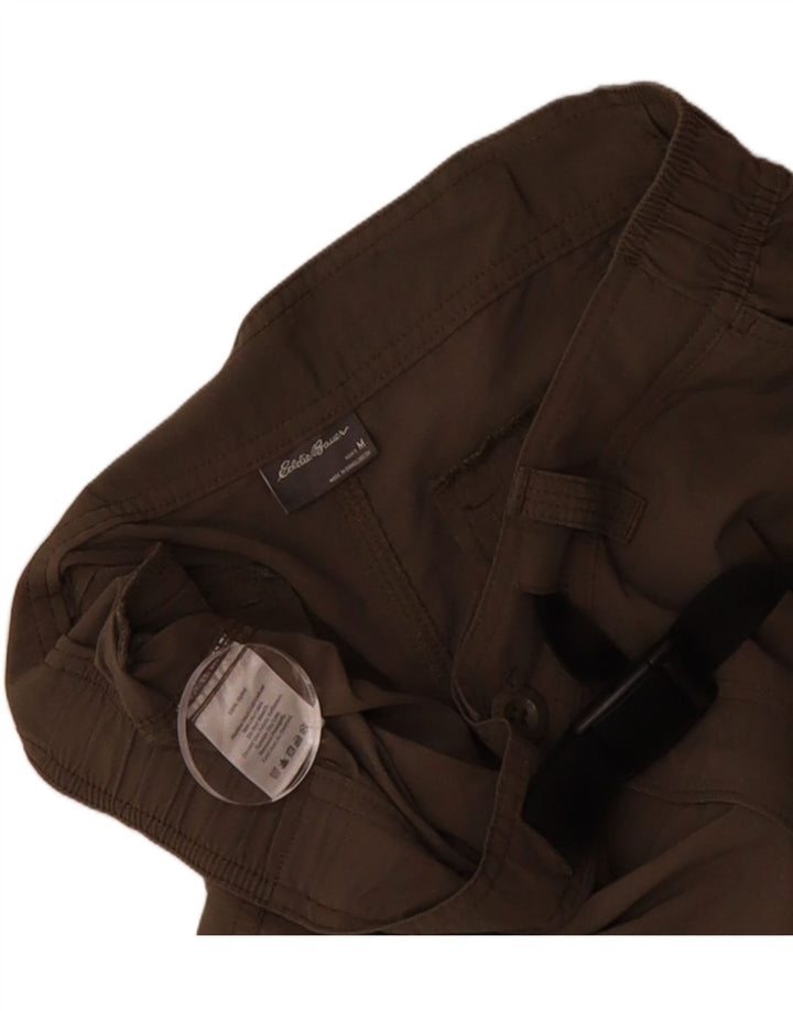 EDDIE BAUER Mens Cargo Shorts Medium W32 Khaki Nylon Vintage Eddie Bauer and Second-Hand Eddie Bauer from Messina Hembry 