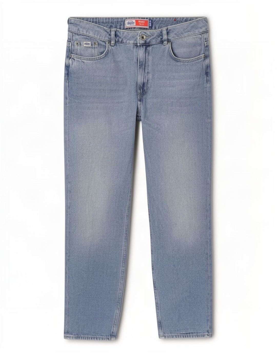 Superdry Herre Ruby Slim Capri Jeans W30 L23 Blå Bomuld