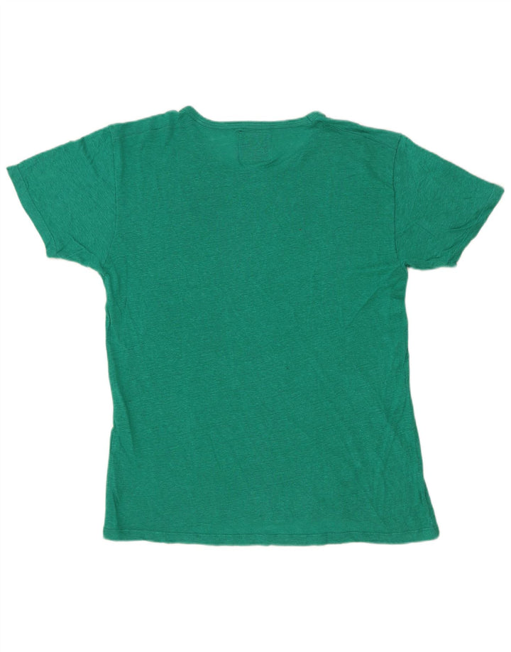 Zara Herre T-Shirt Top Lille Grøn