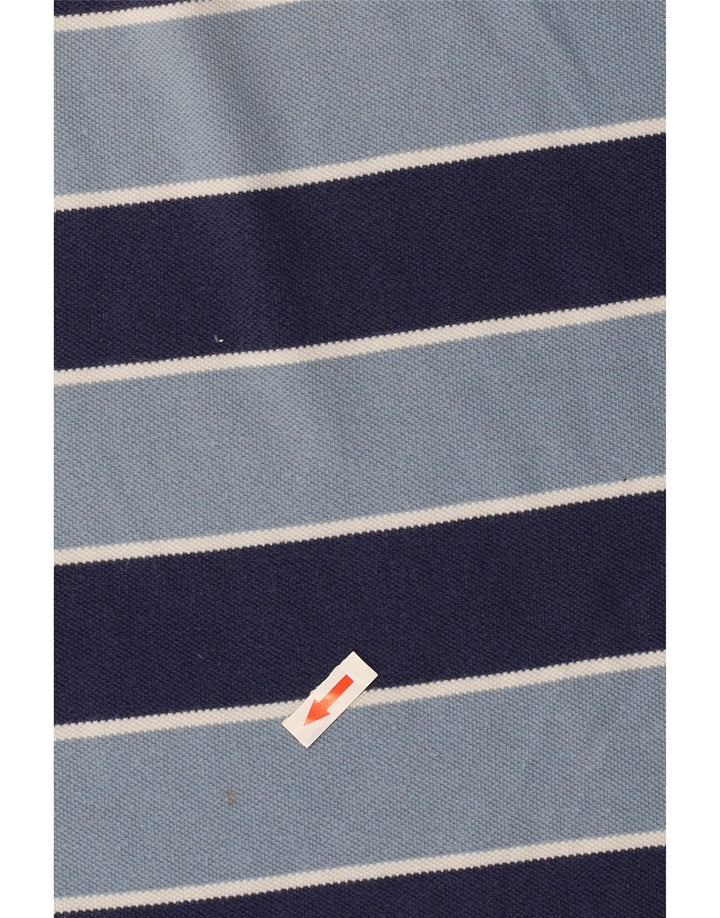 Tommy Hilfiger Polo Shirt til mænd XL Marineblå stribet bomuld