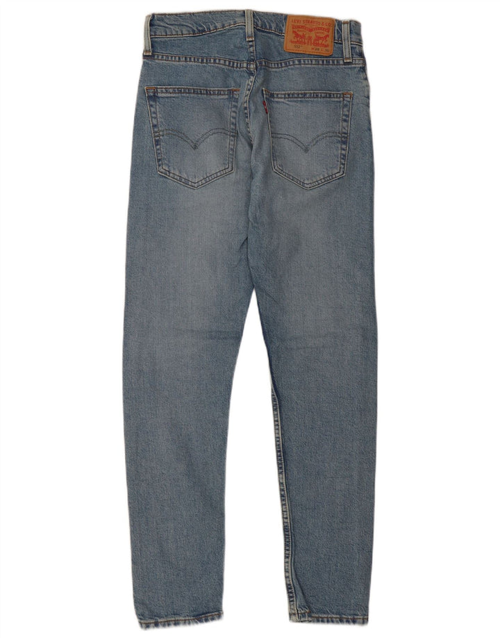 LEVI'S Herre 512 Slim Tapered Jeans W28 L30 Blå Bomuld