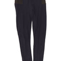Zara Womens Leggings UK 14 Large Navy Blue Colourblock Viscose