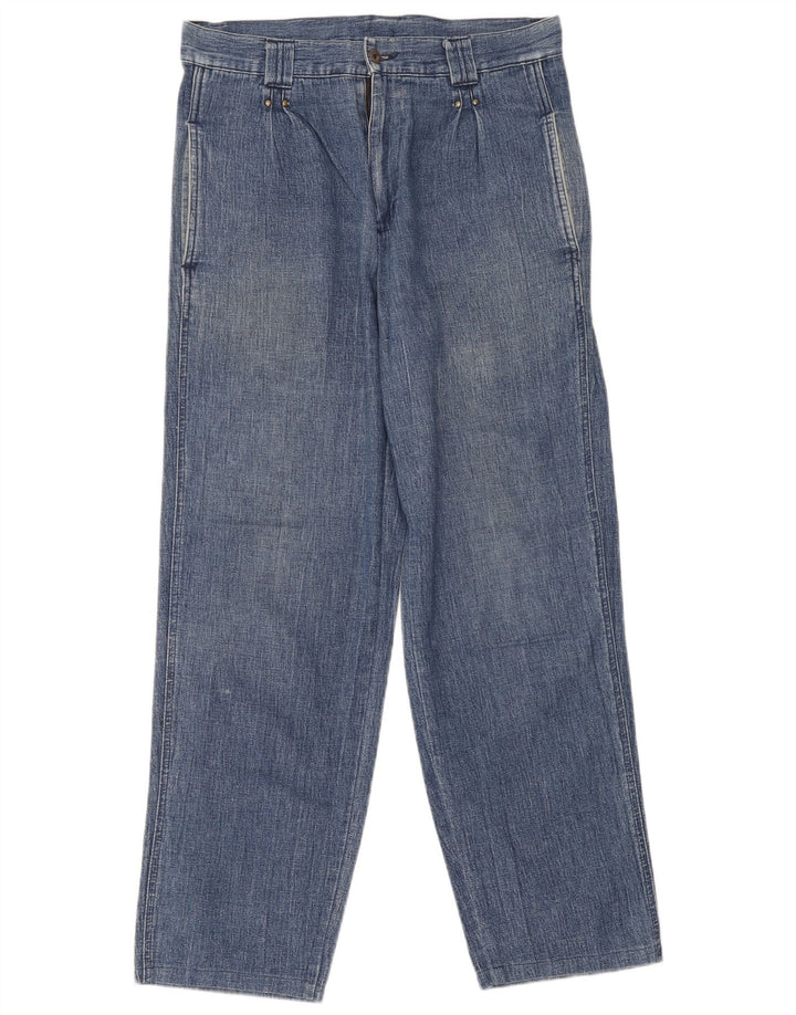 Carrera Straight Jeans til mænd W34 L30 Blå Bomuld