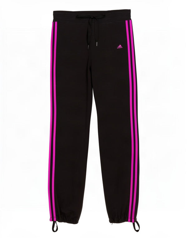 Adidas Womens Climalite træningsdragt Bukser Joggers UK 8/10 Small Black