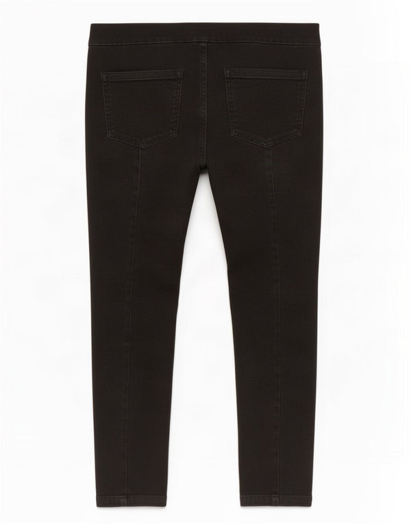 Gap Dame Skinny Casual Bukser UK 10 Small W30 L26 Black Bomuld