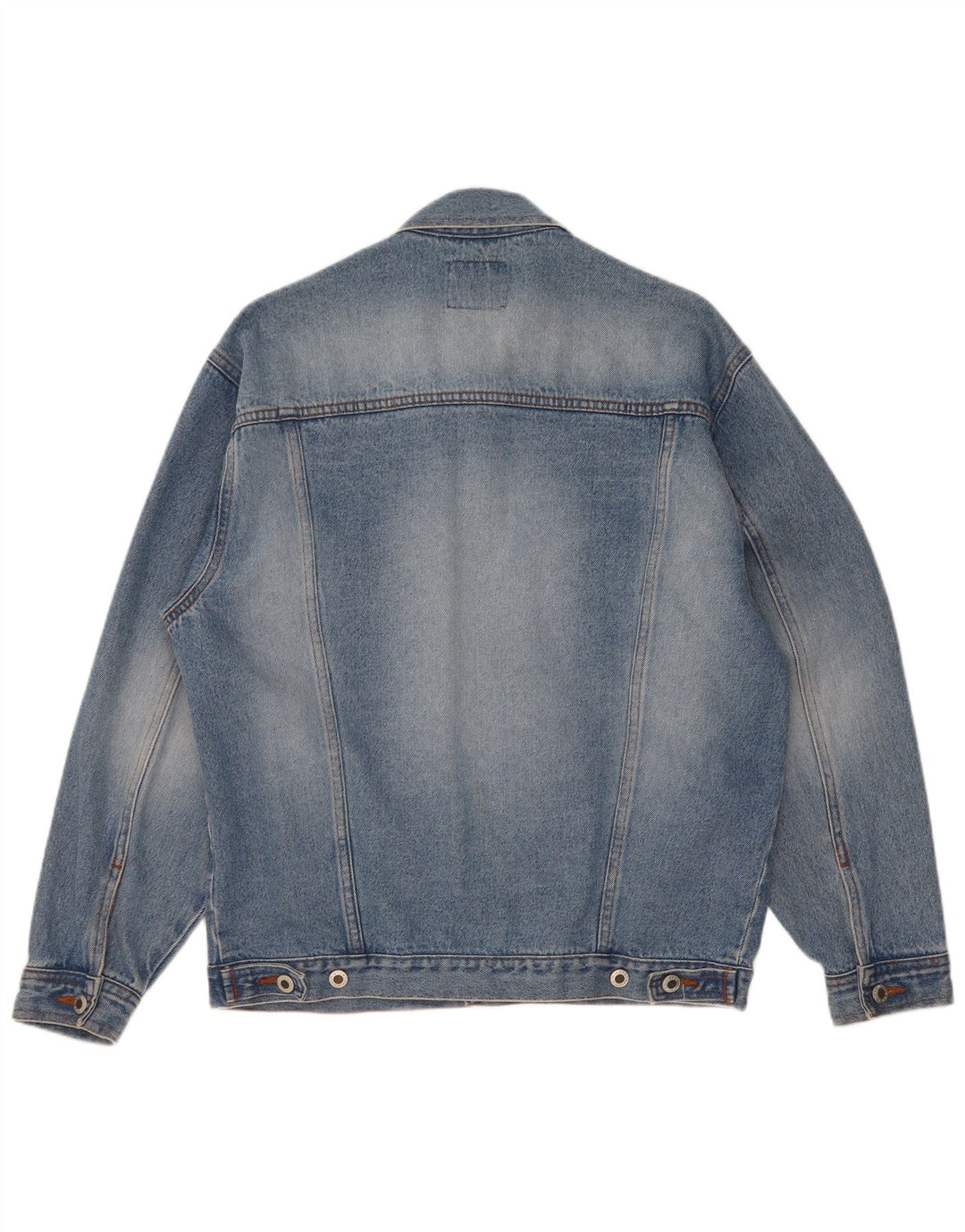 Master Herre denimjakke UK 38 Medium Blue Cotton