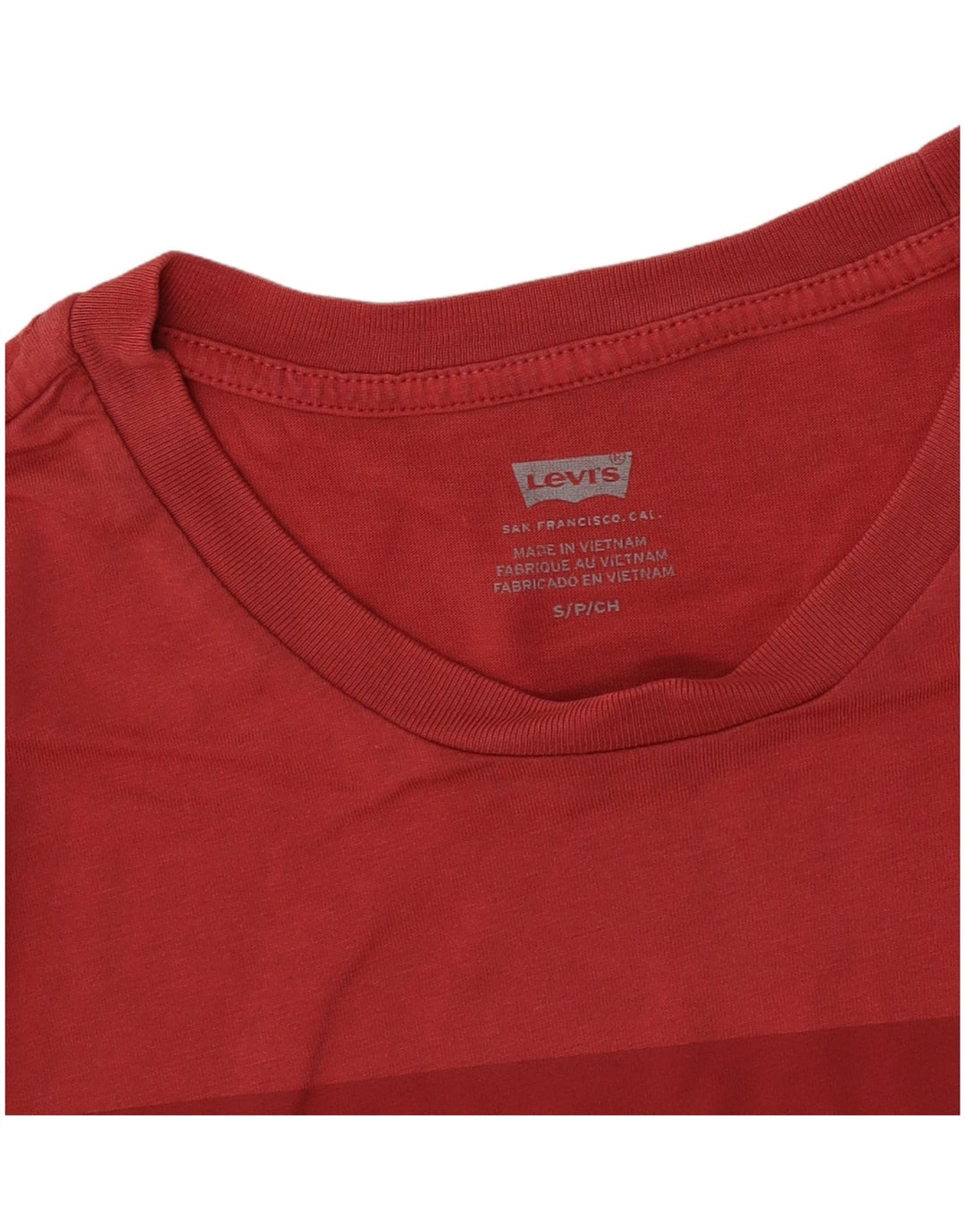 Levi's Herre grafisk T-shirt Top Lille Rød