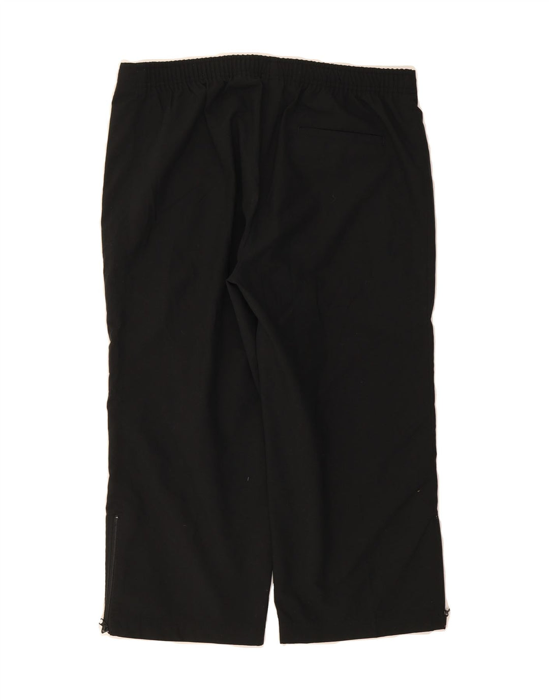 NIKE Womens Straight Capri Trousers UK 14/16 Large W33  Black Vintage Nike and Second-Hand Nike from Messina Hembry 