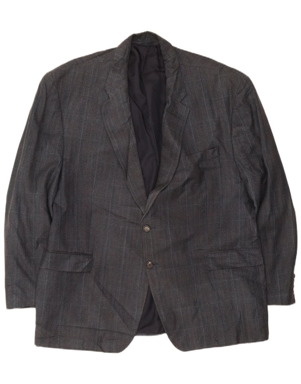 Chaps Herre 2-knaps blazerjakke UK 42 XL Navy Blue Check