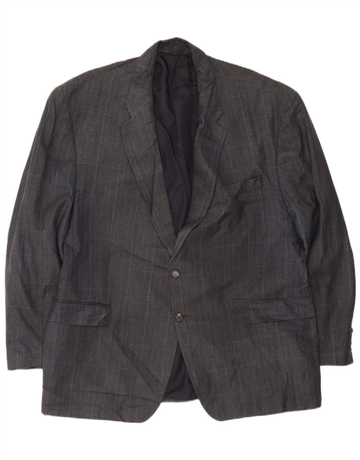 Chaps Herre 2-knaps blazerjakke UK 42 XL Navy Blue Check