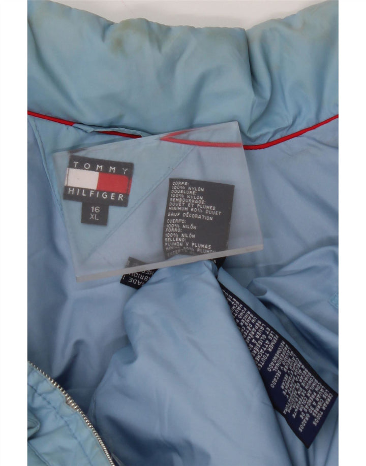 TOMMY HILFIGER Polstret drengebukse 15-16 år XL blå nylon