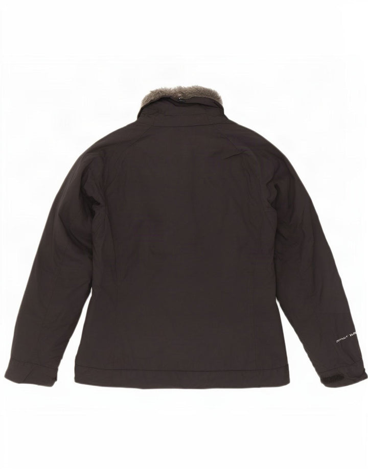 Columbia Dame Skijakke UK 14 Medium Sort Nylon