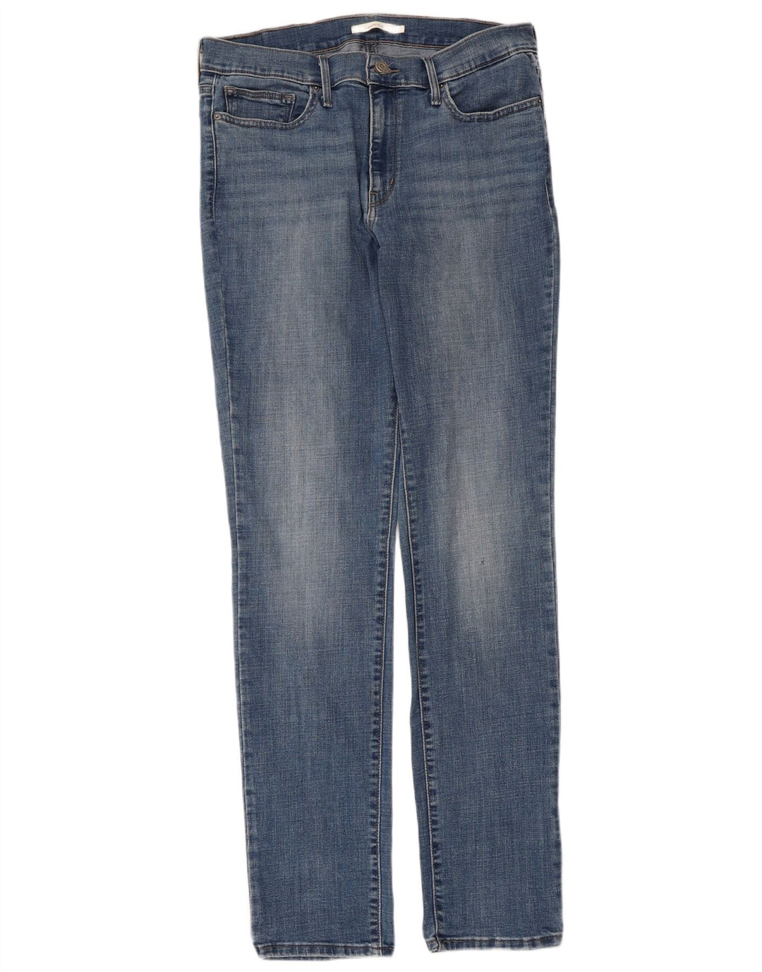 Levi's Kvinder Slankende Slim Jeans W32 L34 Blå Bomuld