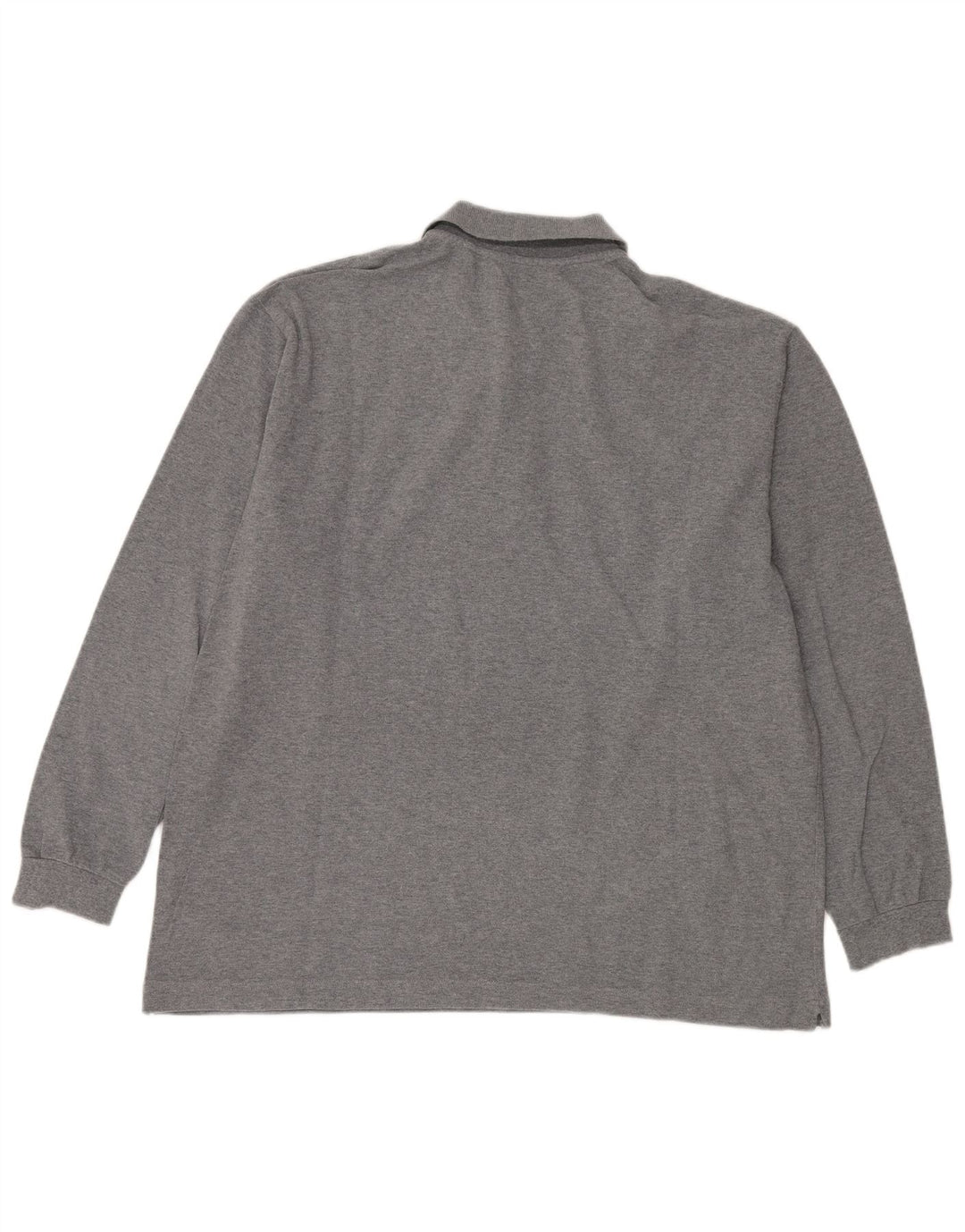 Kappa Langærmet Polo Shirt til mænd XL Grå Bomuld