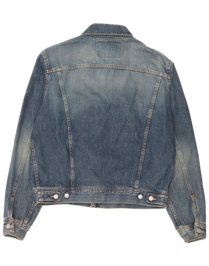 High Lands Herre denimjakke UK 38 Medium Blue Cotton