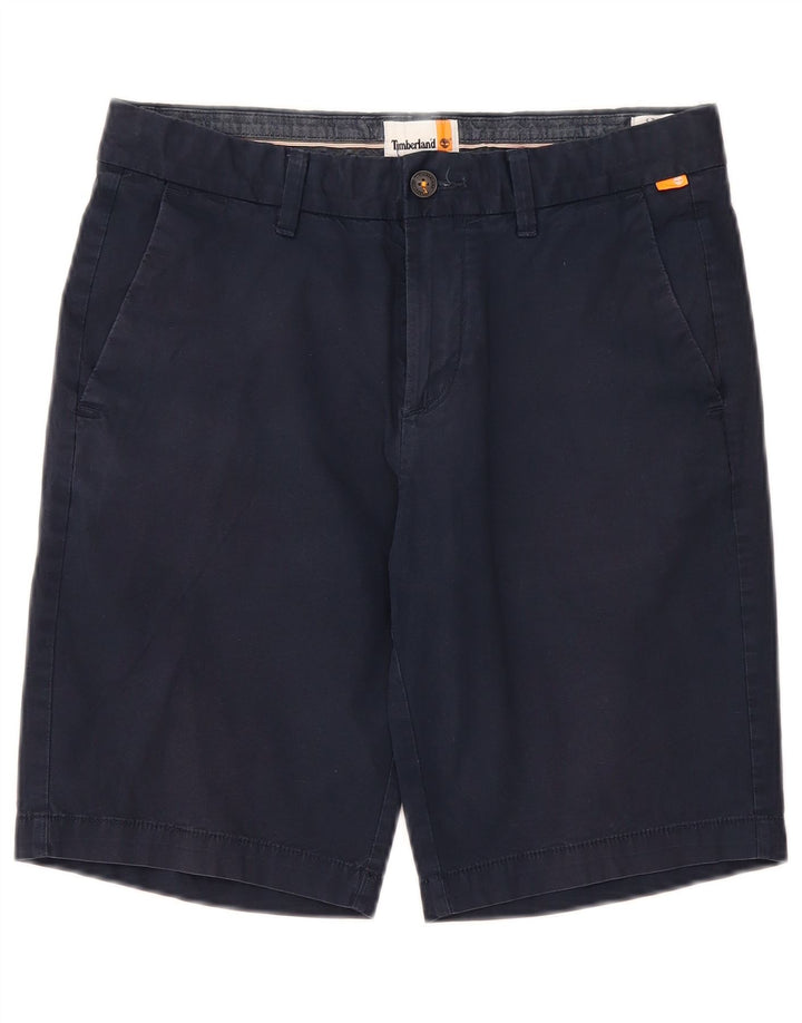 Timberland Herre Chino Shorts W30 Medium Navyblå Bomuld