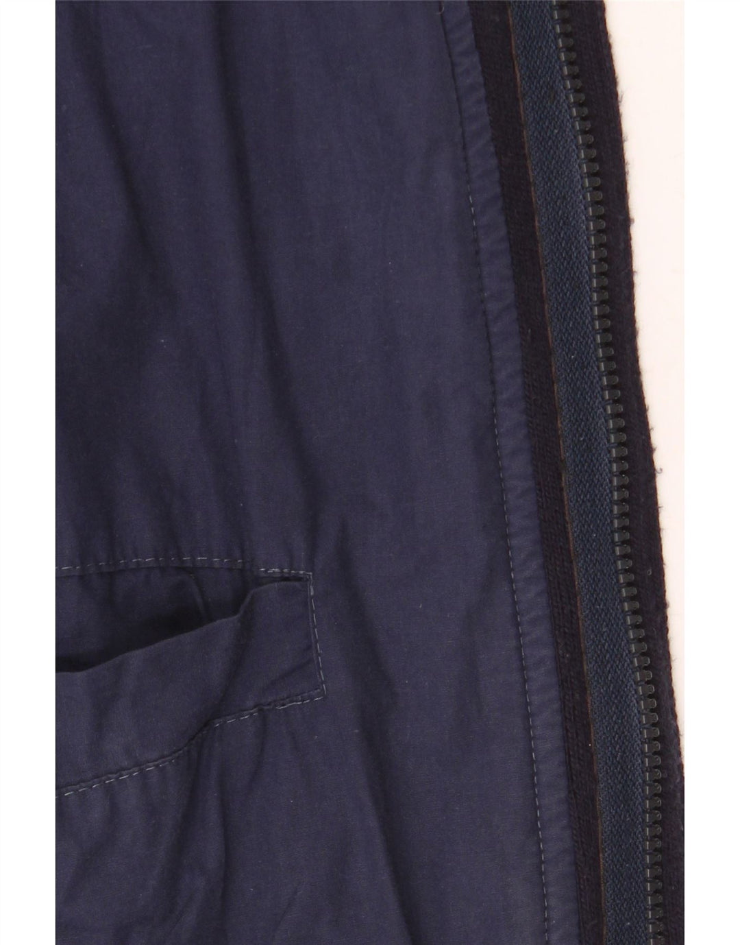 VINTAGE Bomberjakke til mænd UK 42 XL Navy Blue Colourblock