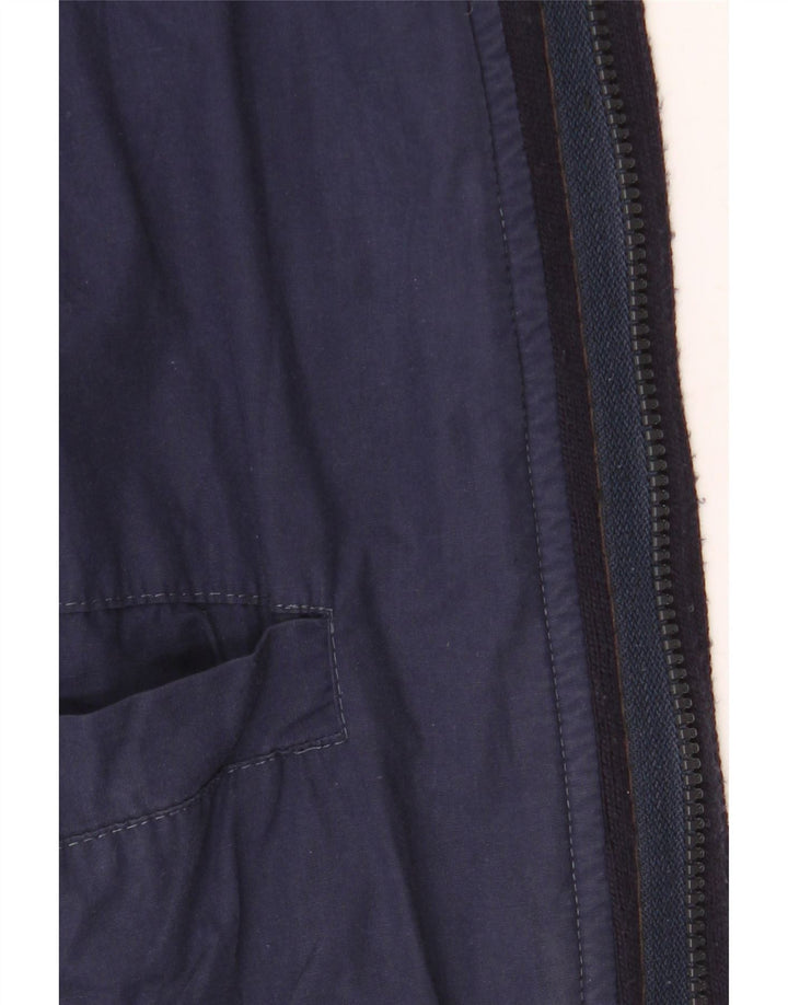 VINTAGE Bomberjakke til mænd UK 42 XL Navy Blue Colourblock