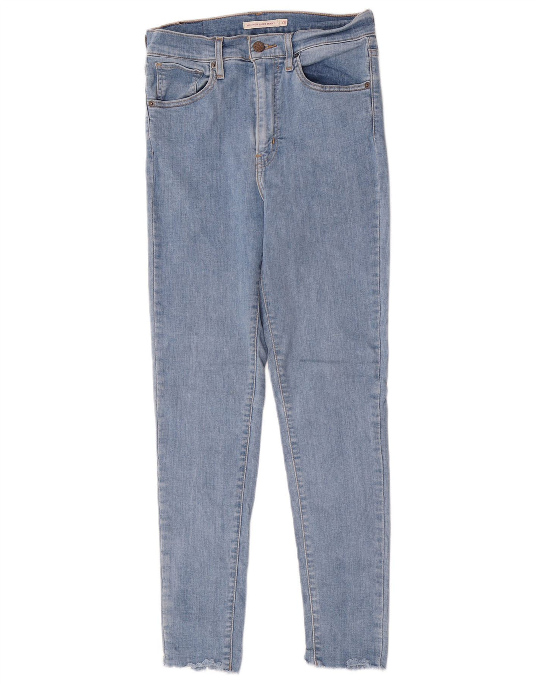 Levi's Dame Skinny Jeans W28 L27 Blå Bomuld