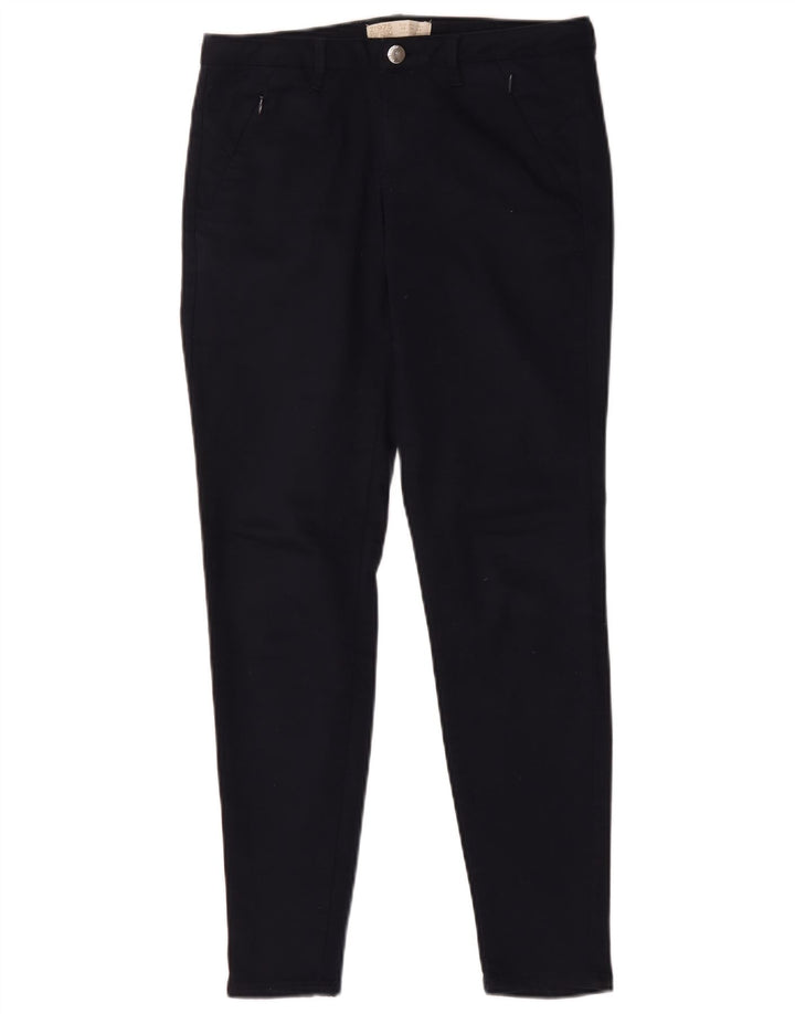 Zara Dame Slim Jeans EU 38 Small W28 L27 Navy Blue Polyester