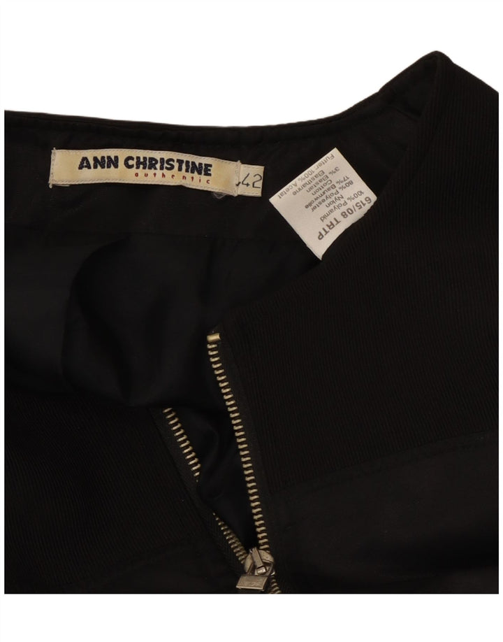 Ann Christine Damevest EU 42 Stor sort polyamid