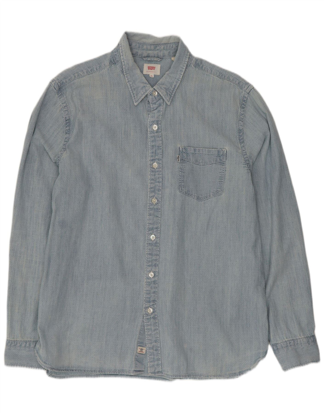 Levi's herreskjorte XL blå bomuld