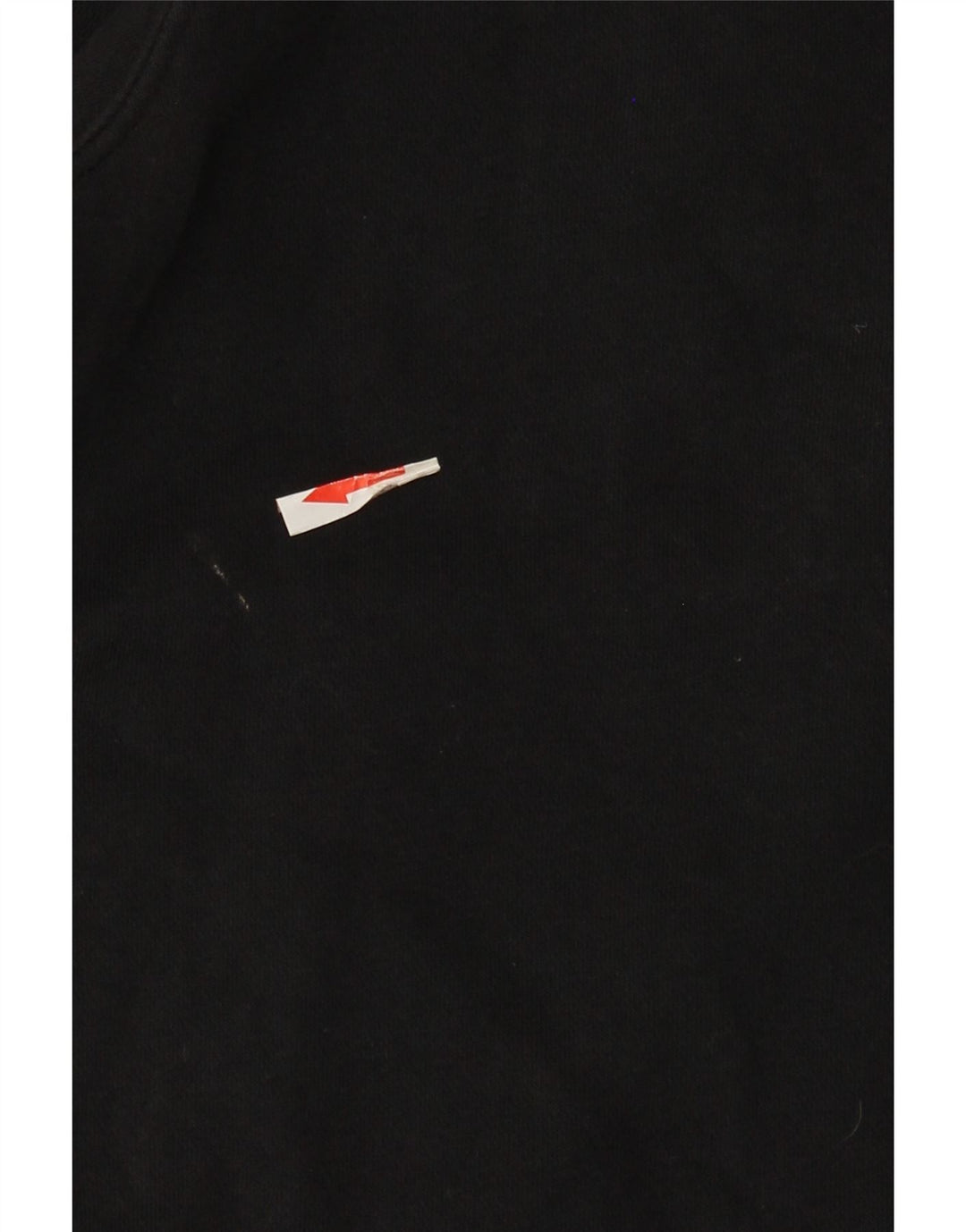 Nike Sweatshirt med lynlås til mænd mellem sort bomuld