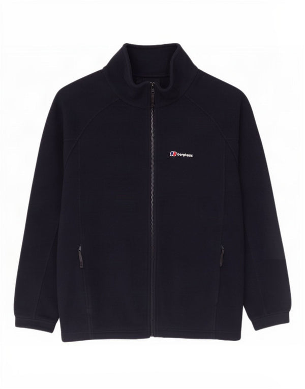 Berghaus Herre Liner Fleecejakke UK 40 Large Navy Blue Polyester