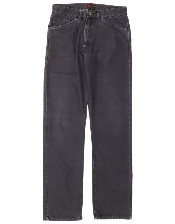 Versace Straight Jeans til mænd W34 L34 Grå bomuld