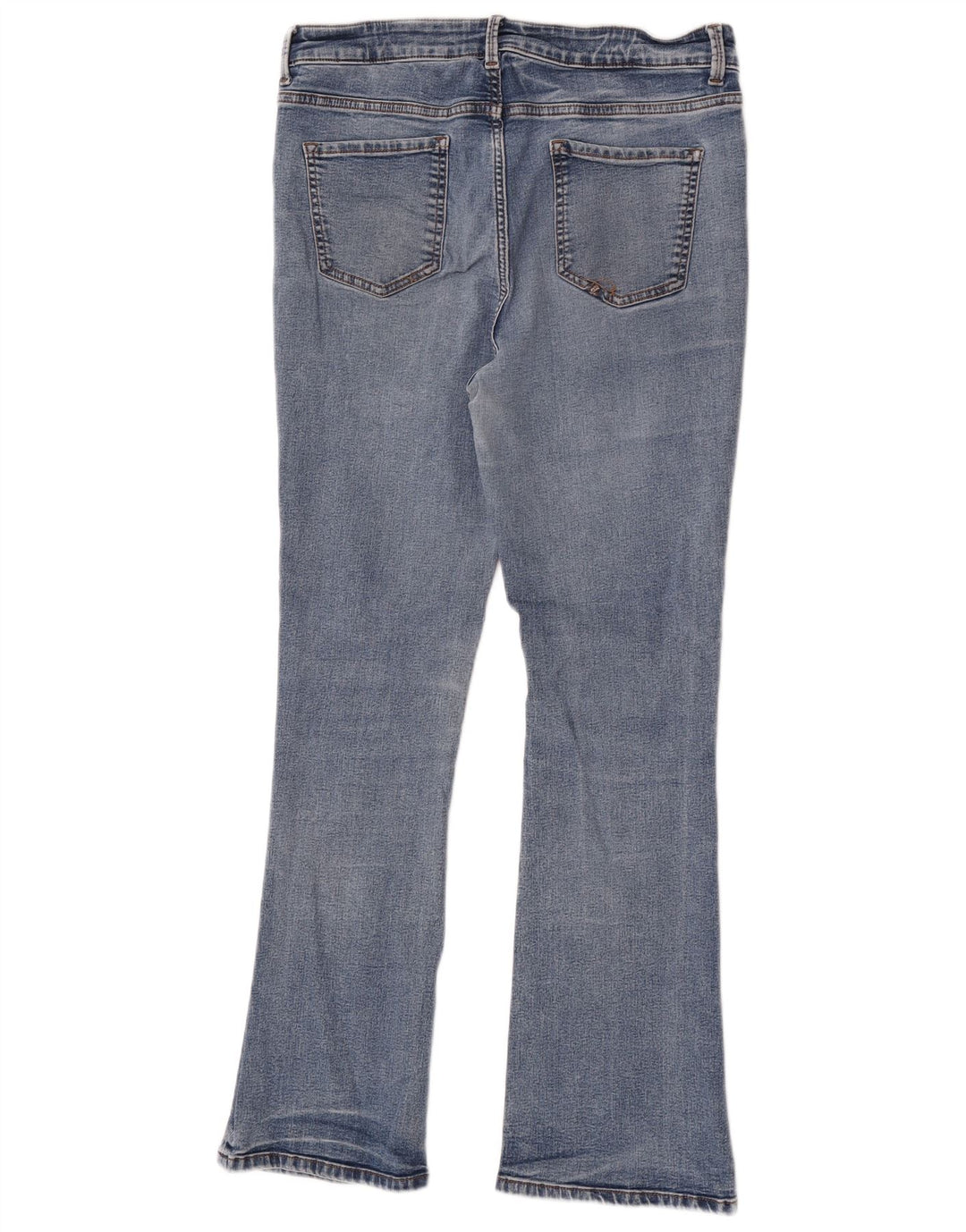 Marks & Spencer Dame The Eva Bootcut Jeans UK 16 Large W34 L30 Blue