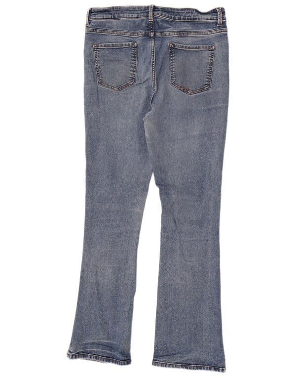 Marks & Spencer Dame The Eva Bootcut Jeans UK 16 Large W34 L30 Blue