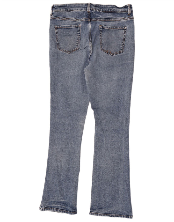 Marks & Spencer Dame The Eva Bootcut Jeans UK 16 Large W34 L30 Blue