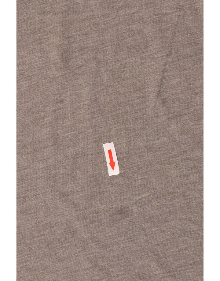 Adidas Herre Climalite T-Shirt Top Medium Grå Polyester