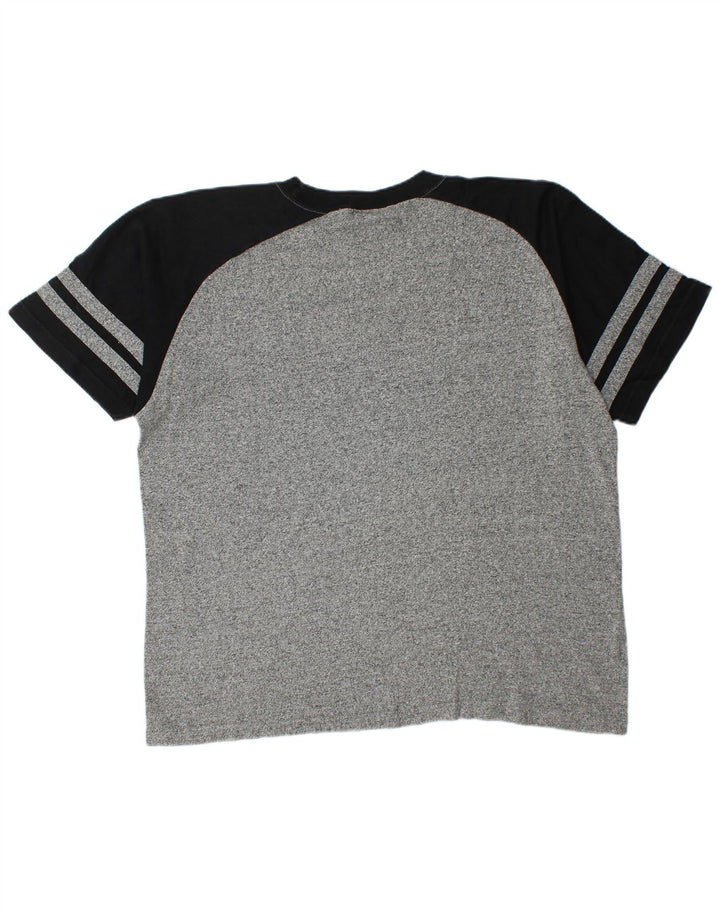 Champion Herre T-Shirt Top XL Grå Colourblock