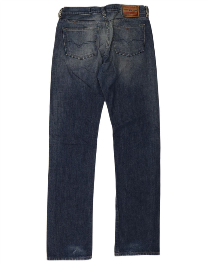 Diesel Straight Jeans til mænd W29 L33 Blå Bomuld