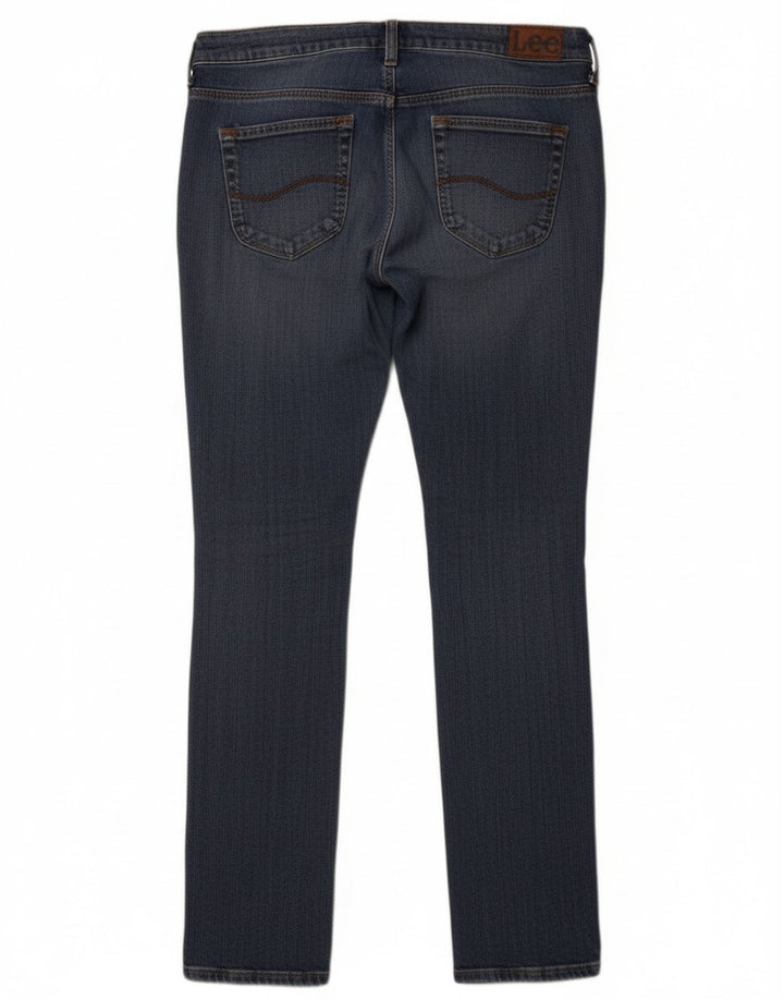 Lee Kvinder Norma Slim Jeans W32 L33 Blå Bomuld