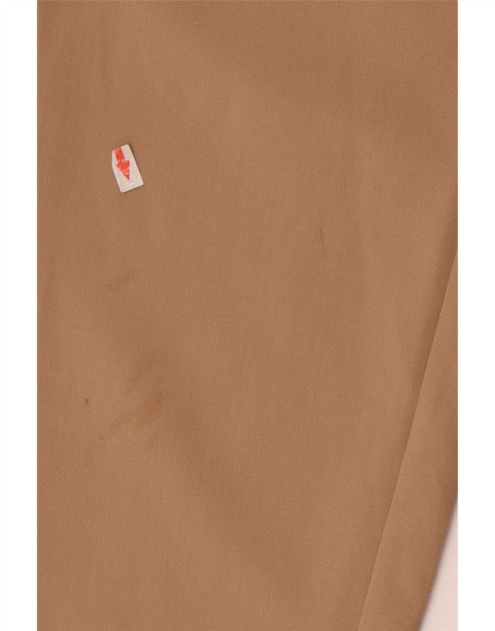 Zara bukser med høj talje til kvinder Small W26 L27 Beige polyester