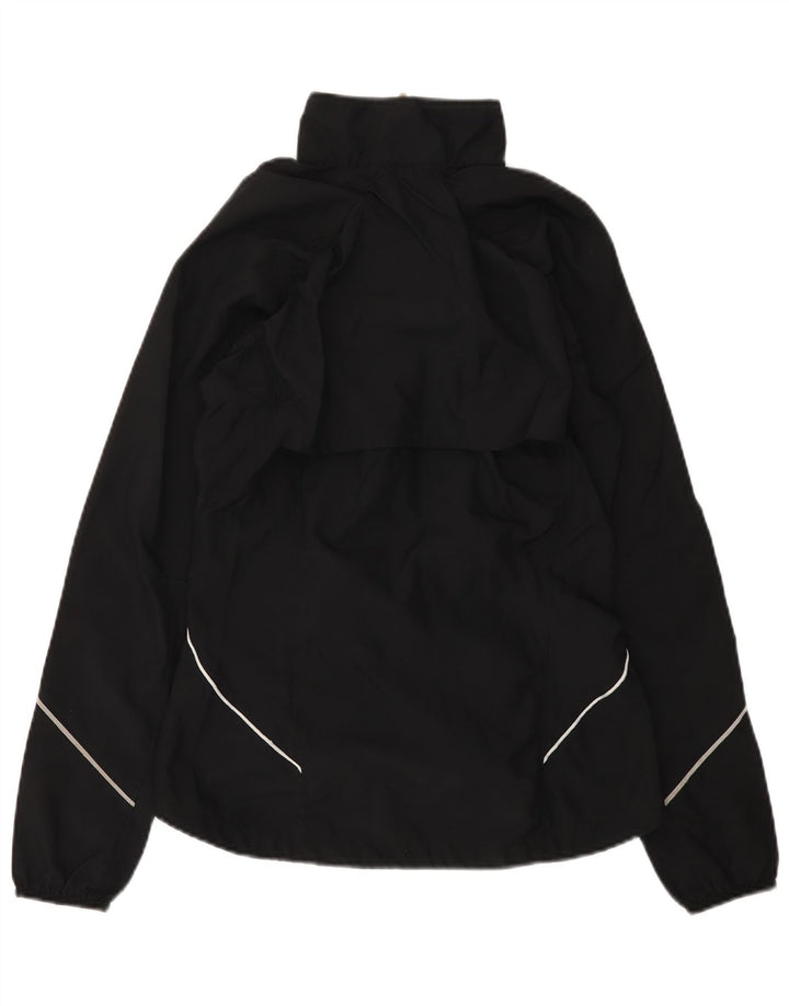 Nike træningsdragt topjakke til kvinder UK 16/18 Stor sort polyester