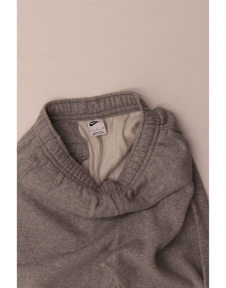 NIKE træningsbukser til kvinder Joggers UK 10 Små grå bomuld