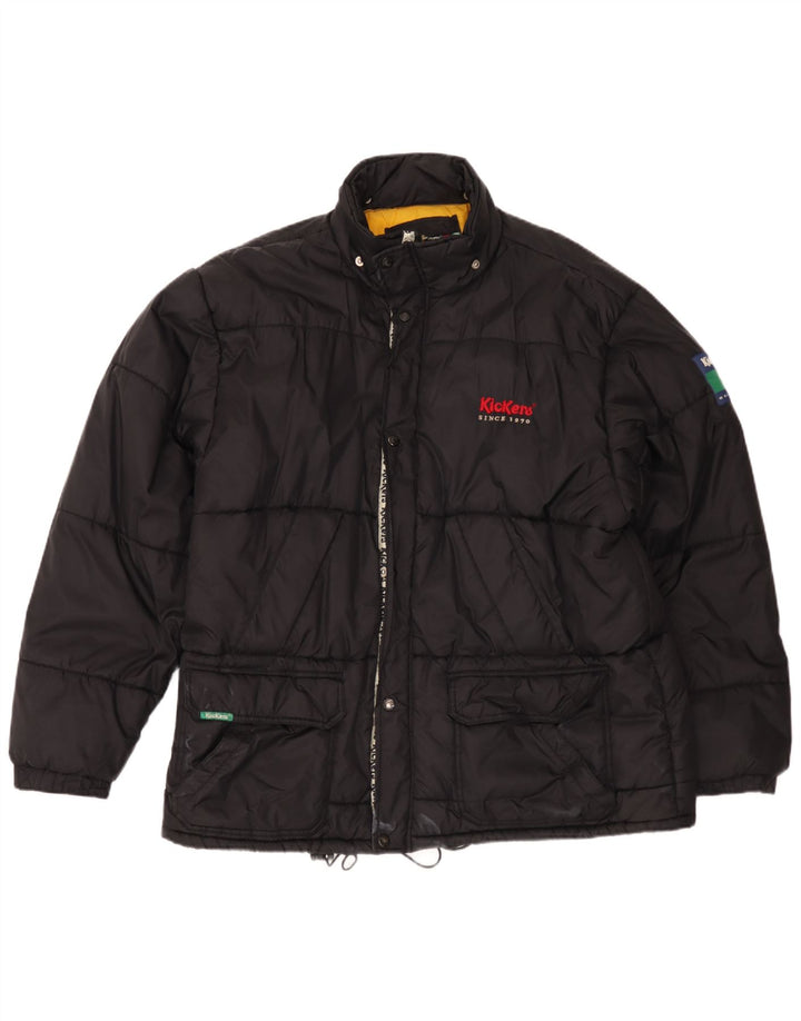 Kickers Polstret Herrejakke UK 38 Medium Sort Nylon