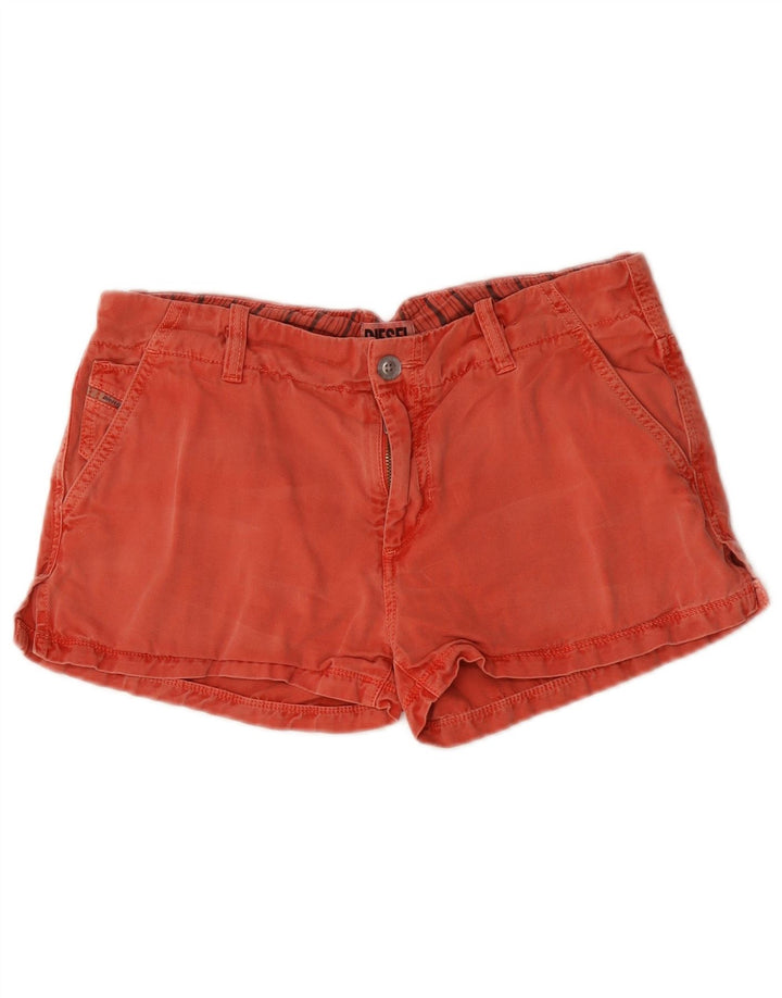 Diesel Dame Hot Pants W28 Medium Rød