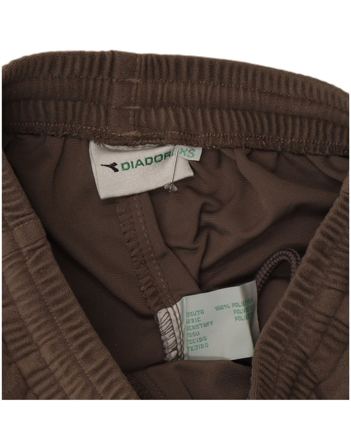 Diadora Dame Cargo træningsdragt Bukser UK 6 XS Brun Polyester