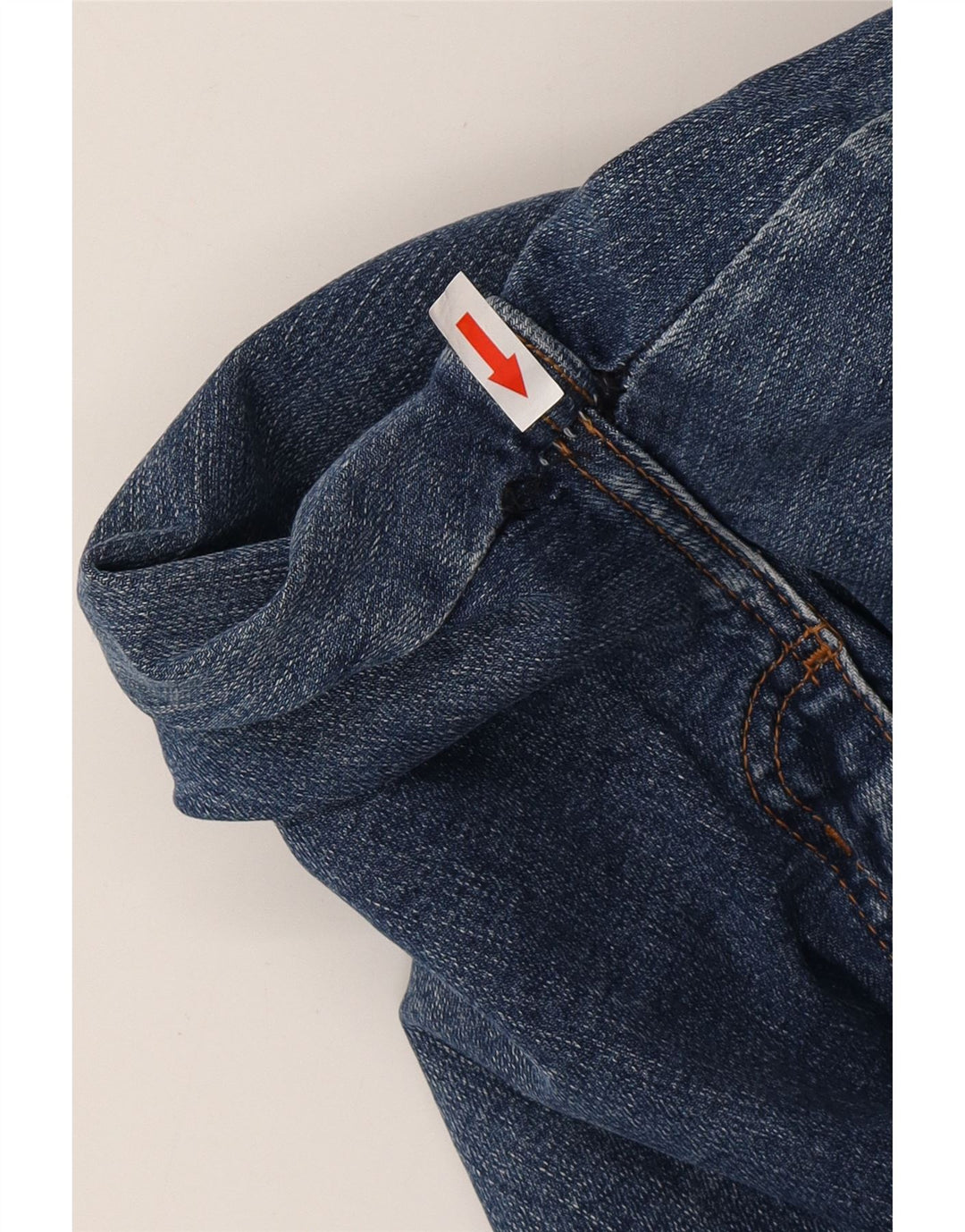 WRANGLER Straight jeans til mænd W34 L30 blå bomuld