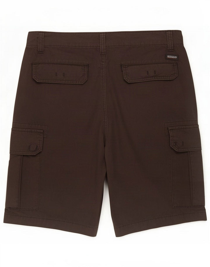 Napapijri Herre Regular Cargo Shorts Medium W32 Brun Bomuld