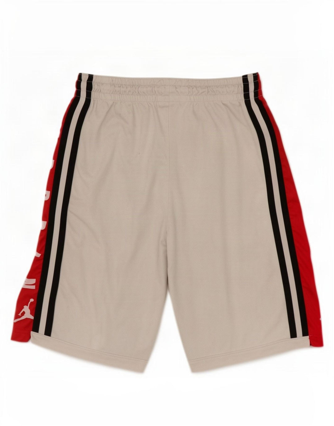 Jordan Herre grafiske sportsshorts Medium White Colourblock Polyester