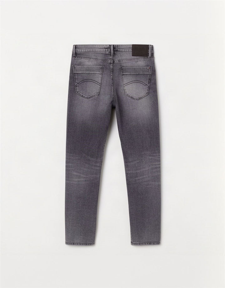 Tommy Hilfiger Dame Scanton Distressed Slim Jeans W30 L27 Grå Bomuld